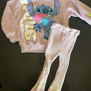 Zara Disney Graphic Sweatshirt in Purple and Blue